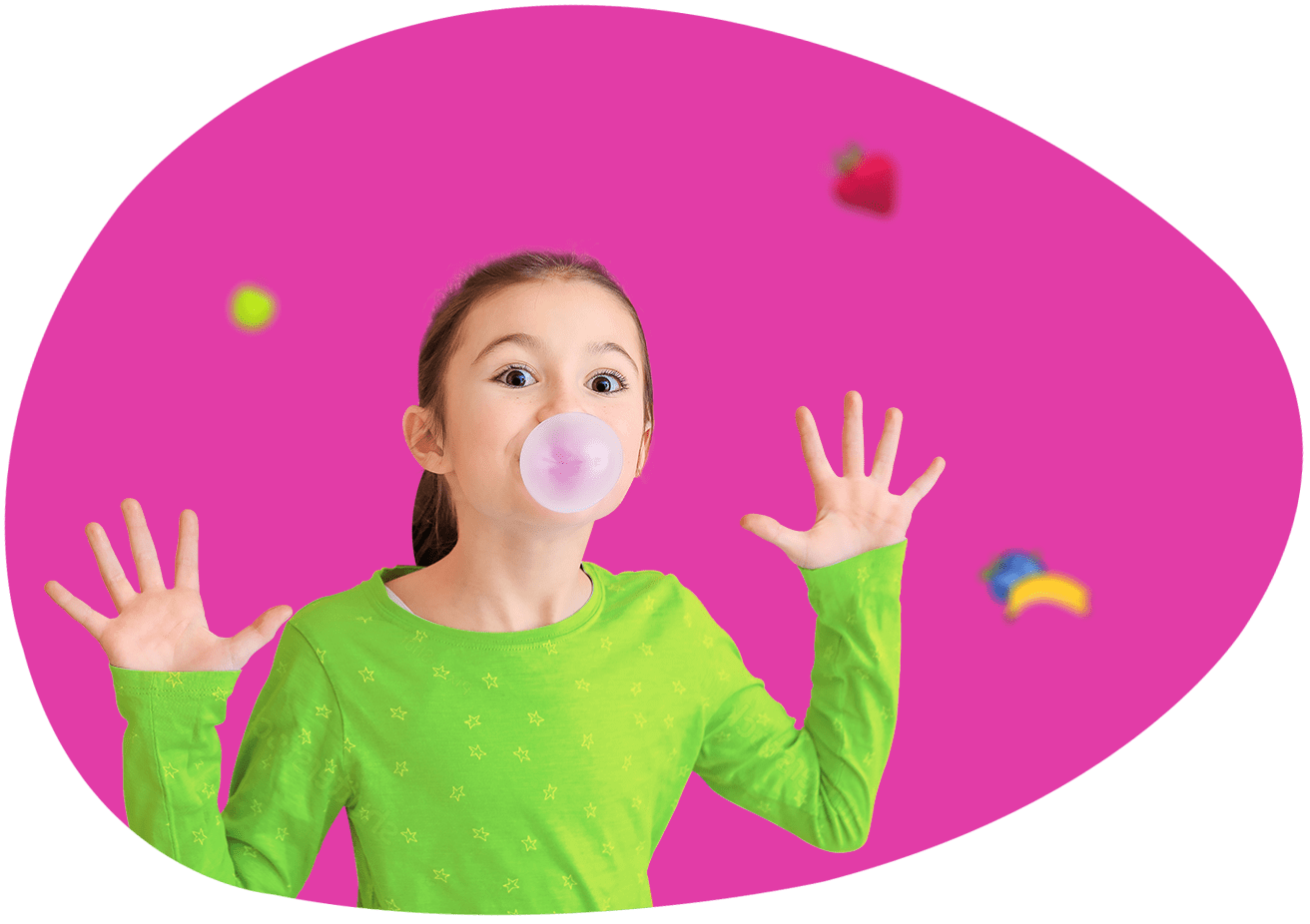 bubble trouble آدامس بادکنکی